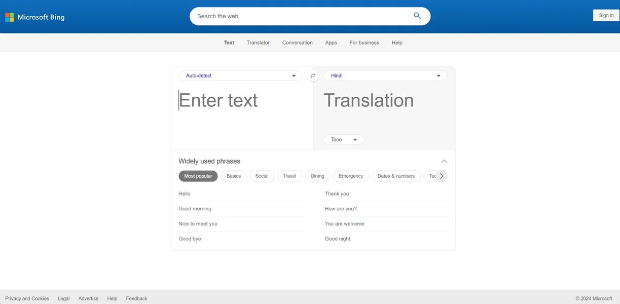 Microsoft Translator